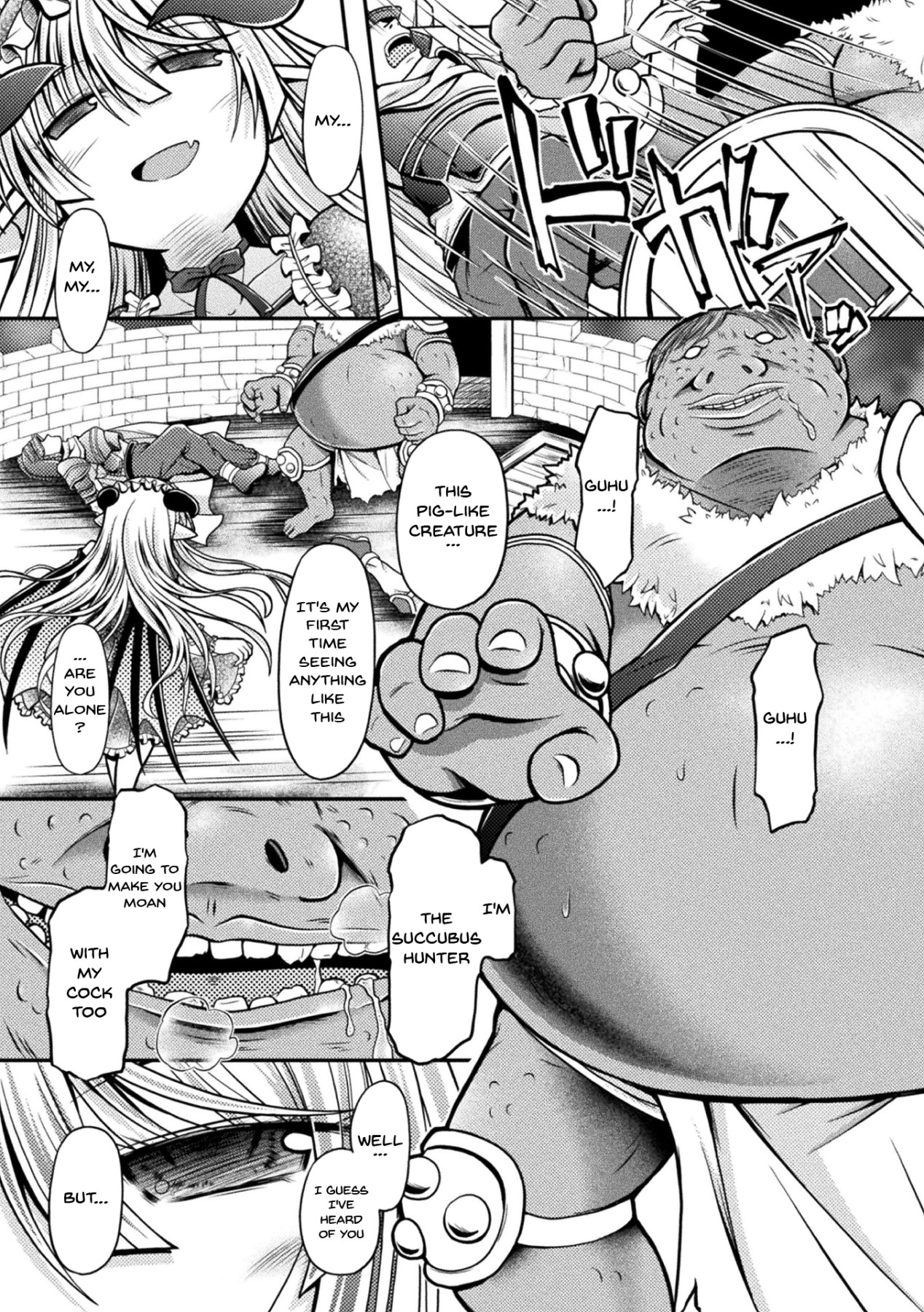 Hentai Manga Comic-Punishing a Bratty Young Succubus-Chapter 3-3